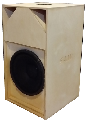 PLAN]SCOOP BOX MINI 15 INCH  SPEAKER BOX 15 INCH SUBWOOFER